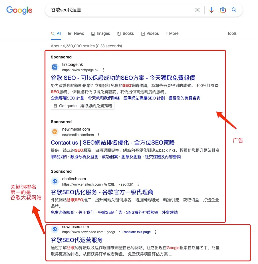 SEO排名第一的网站