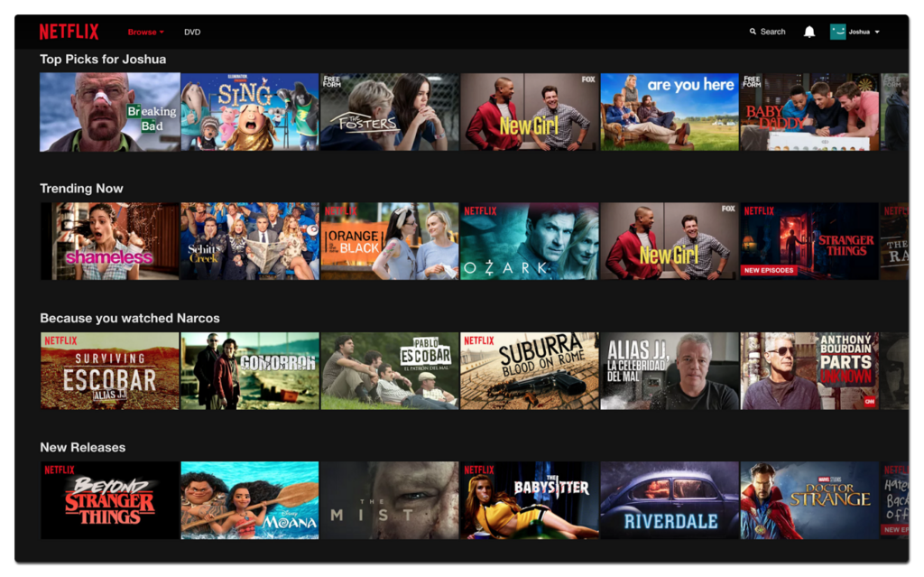 Netflix的用户体验设计