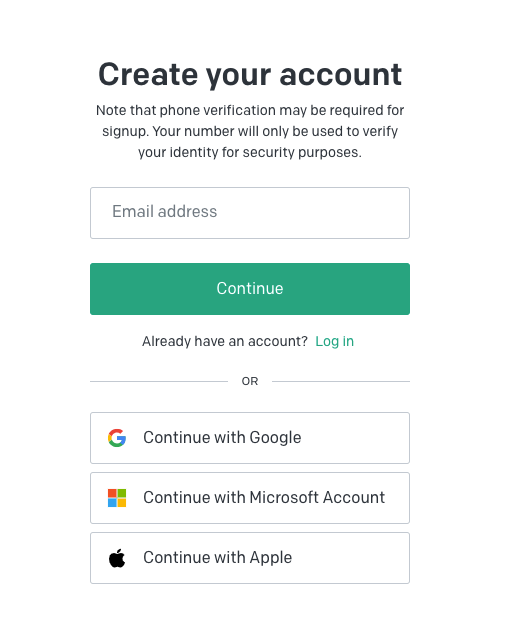 chatGPT注册:点击sign up